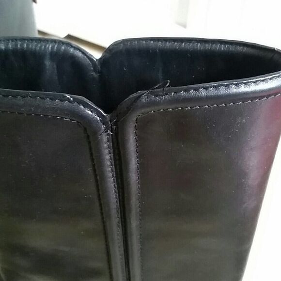 Authentic Tory Burch Irene Equestrian Black Boots - Picture 8 of 10